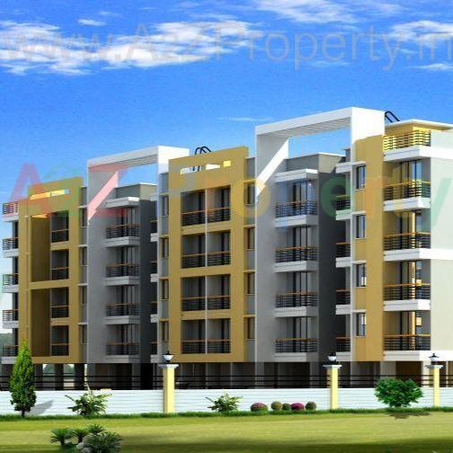 3D Elevation of real estate project Saarvi Nisarg located at Alefata-nv, Pune, Maharashtra