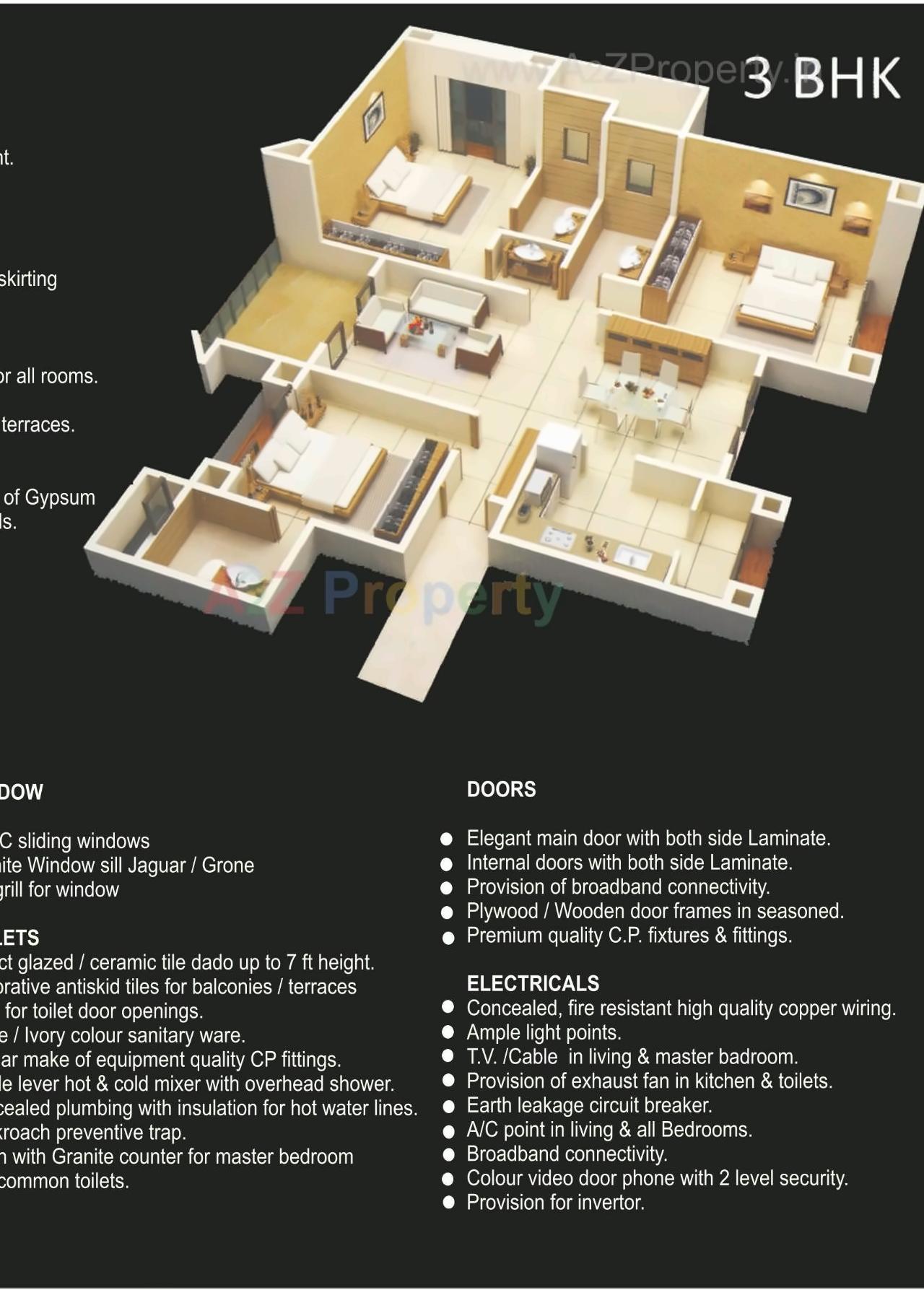 Layout of real estate project Saffron Hillscapes located at Mohammadwadi, Pune, Maharashtra