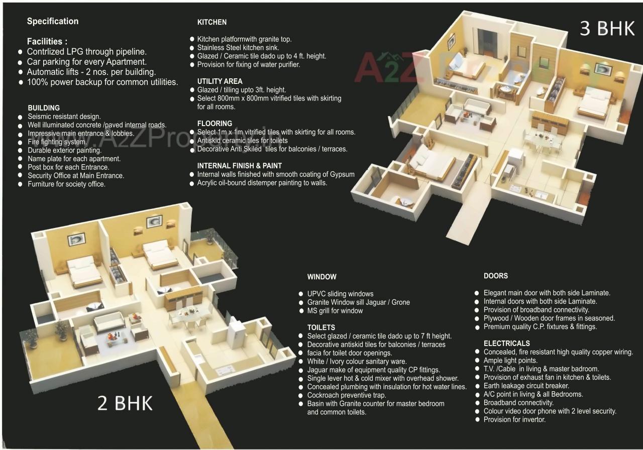  of real estate project Saffron Hillscapes located at Mohammadwadi, Pune, Maharashtra