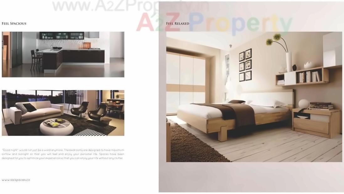 Layout of real estate project Sai Aura located at Pimpri-chinchawad-m-corp, Pune, Maharashtra