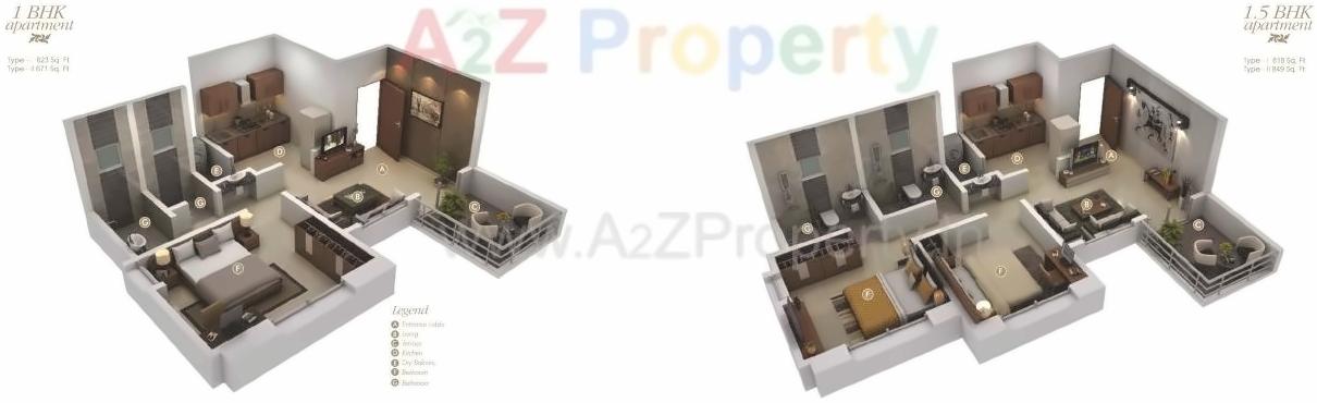 Image 18667 10 of real estate project Sai Dwarka located at Yawalewadi, Pune, Maharashtra