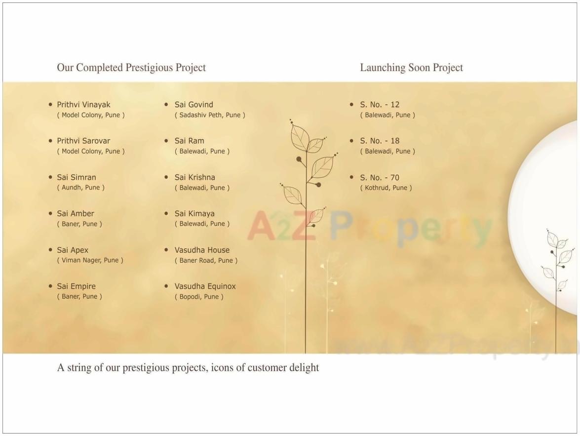  of real estate project Sai Eshanya located at Baner, Pune, Maharashtra