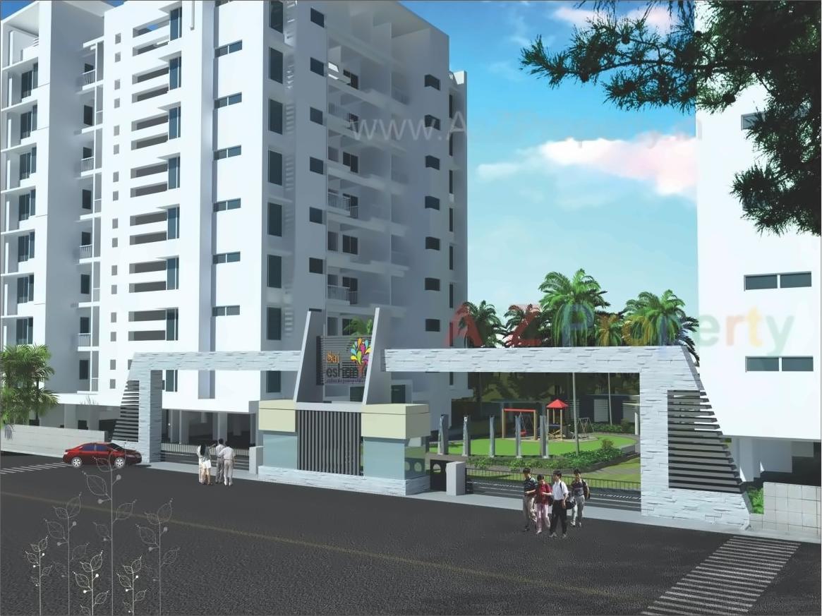 3D Elevation of real estate project Sai Eshanya located at Baner, Pune, Maharashtra