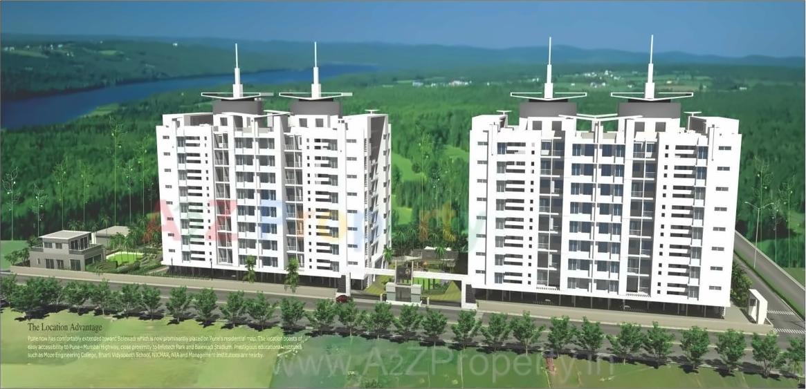 3D Elevation of real estate project Sai Eshanya located at Baner, Pune, Maharashtra