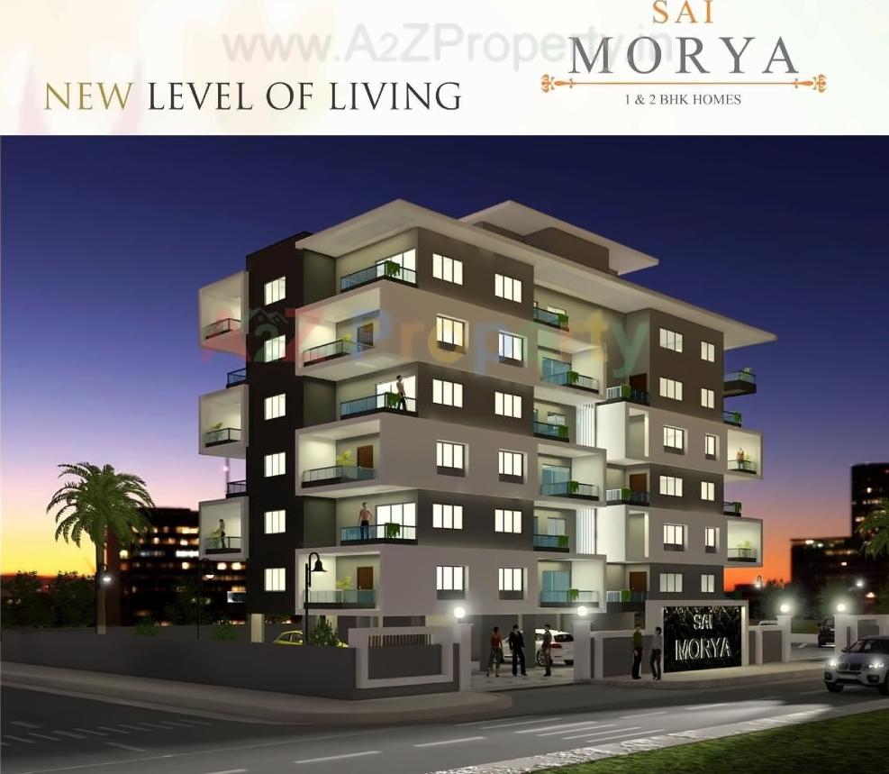 3D Elevation of real estate project Sai Morya located at Pimpri-chinchawad-m-corp, Pune, Maharashtra