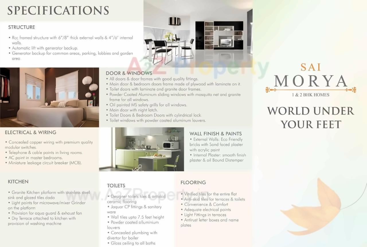  of real estate project Sai Morya located at Pimpri-chinchawad-m-corp, Pune, Maharashtra