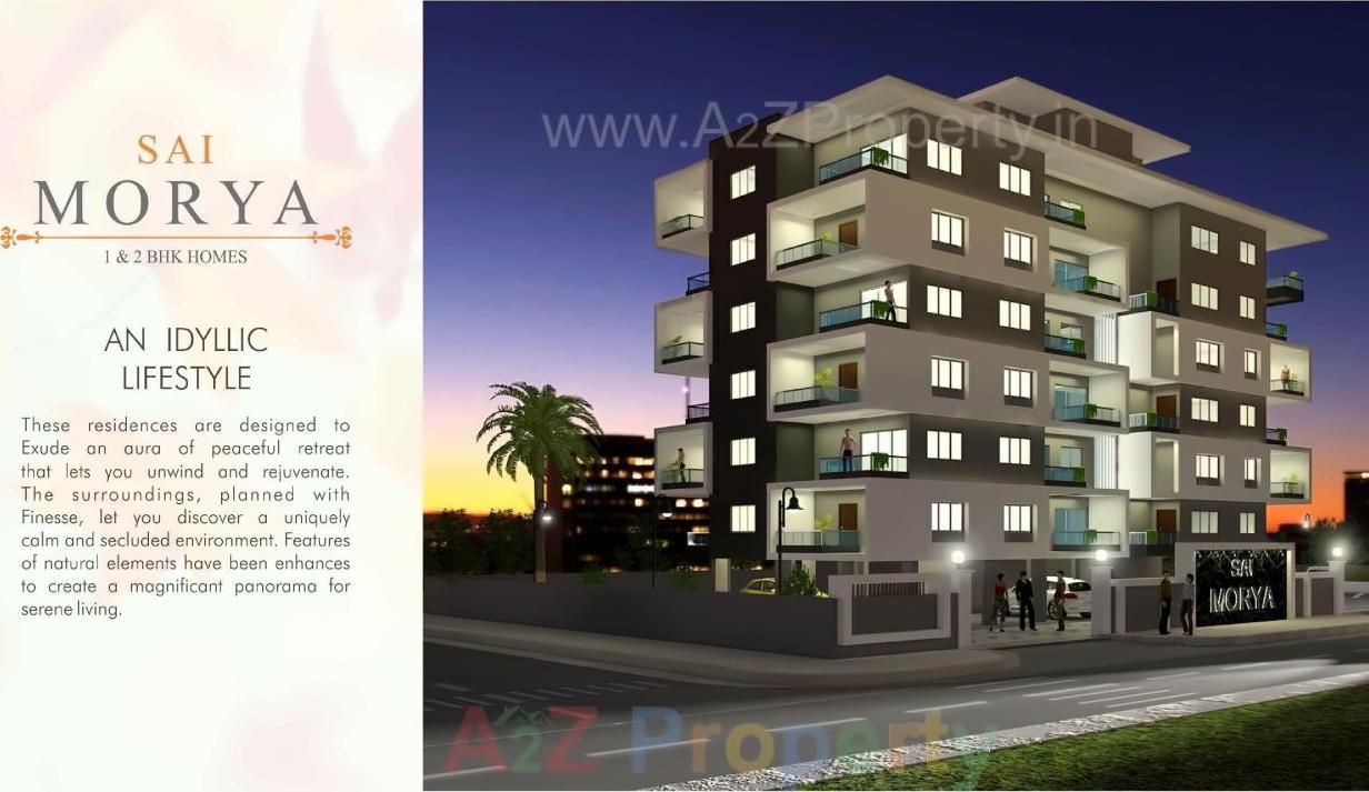 3D Elevation of real estate project Sai Morya located at Pimpri-chinchawad-m-corp, Pune, Maharashtra