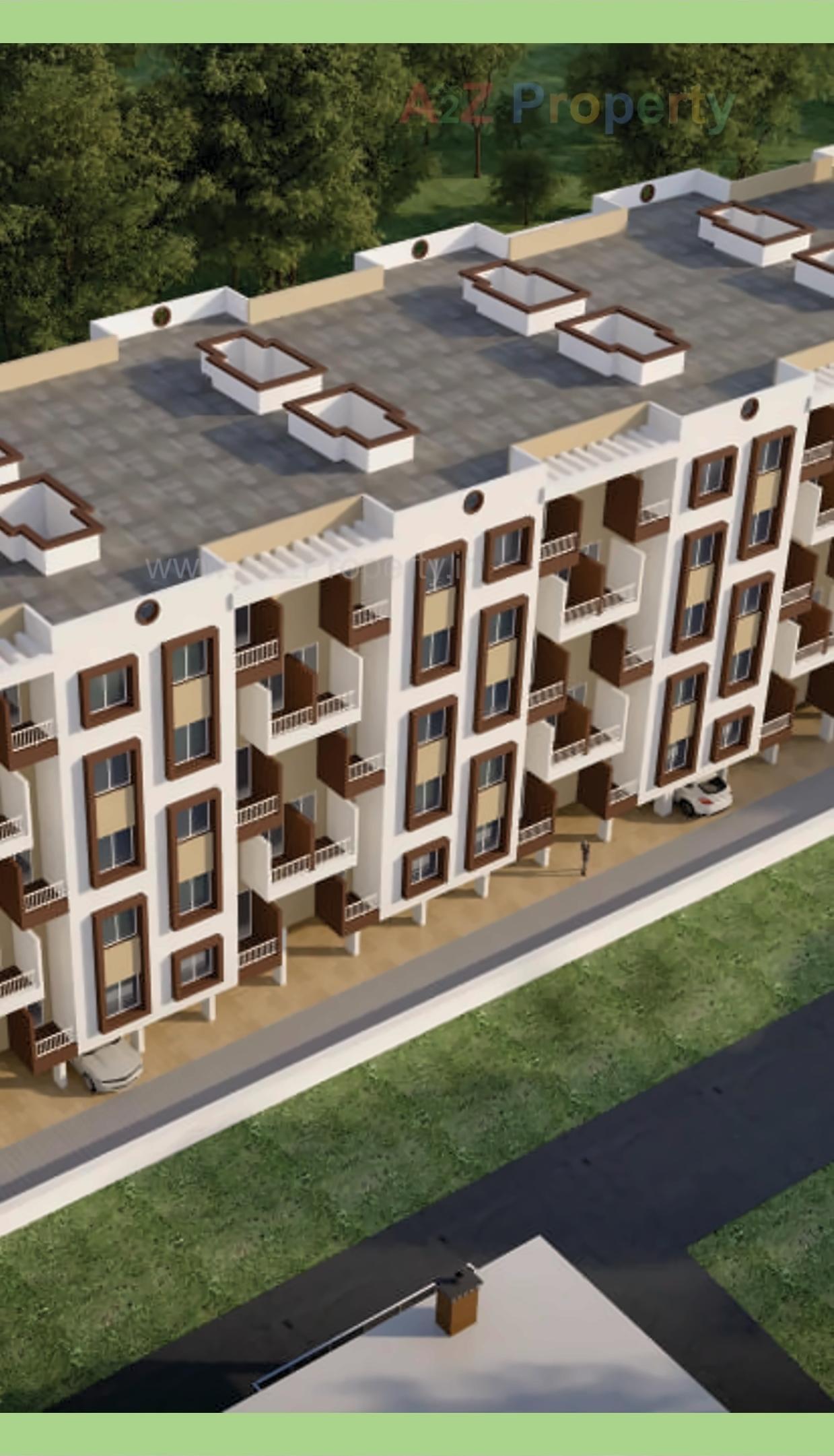 3D Elevation of real estate project Sai Nisarg located at Shivne-part, Pune, Maharashtra