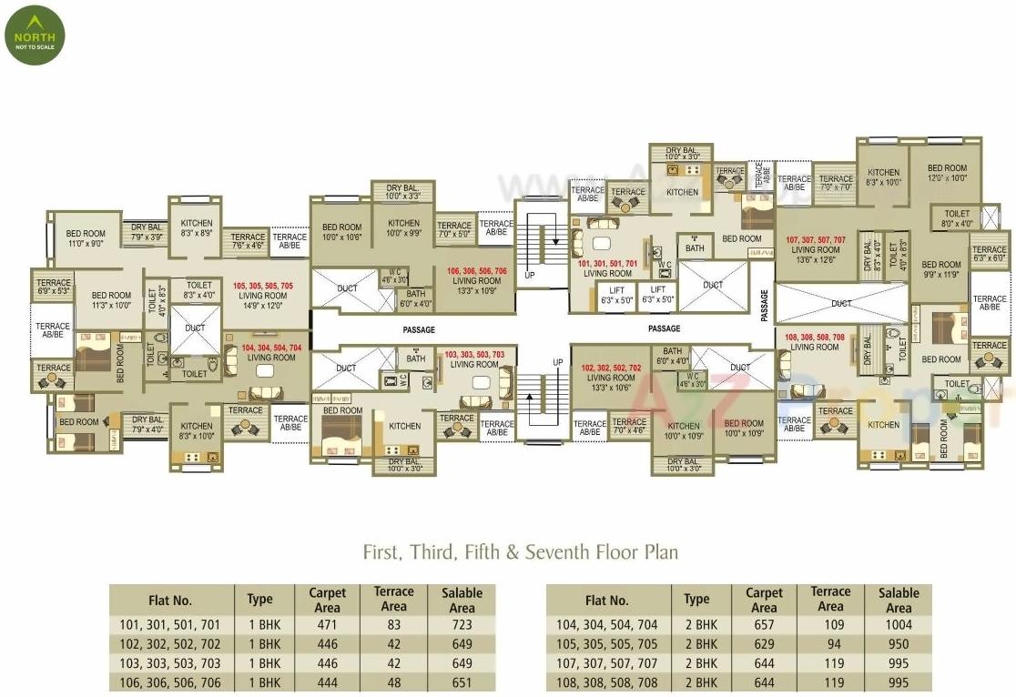 Layout of real estate project Sai Nisarga Project located at Pune-m-corp, Pune, Maharashtra