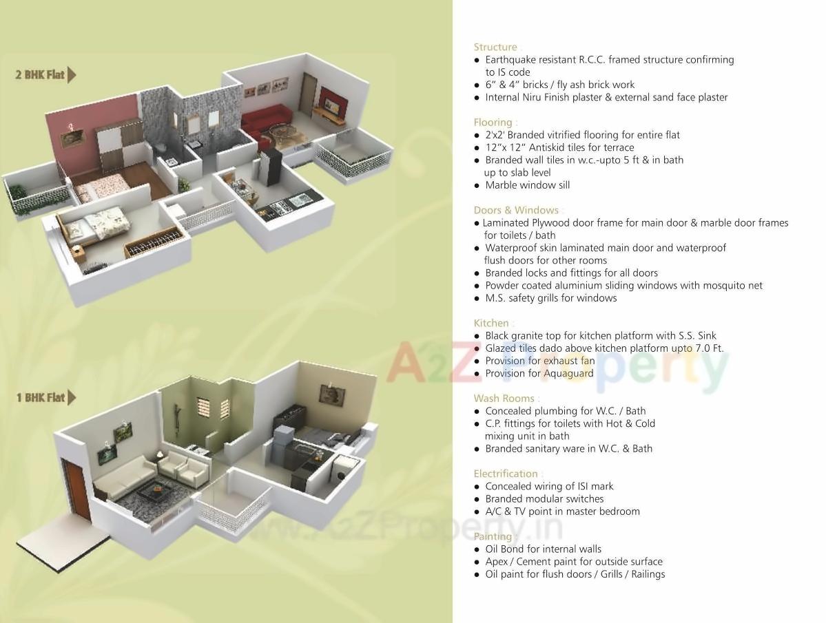 Layout of real estate project Sai Nisarga Project located at Pune-m-corp, Pune, Maharashtra