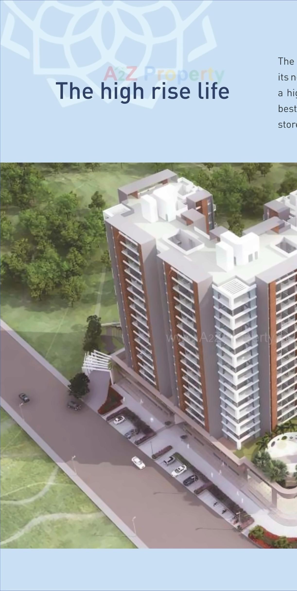 3D Elevation of real estate project Sai Paradise located at Punawale, Pune, Maharashtra