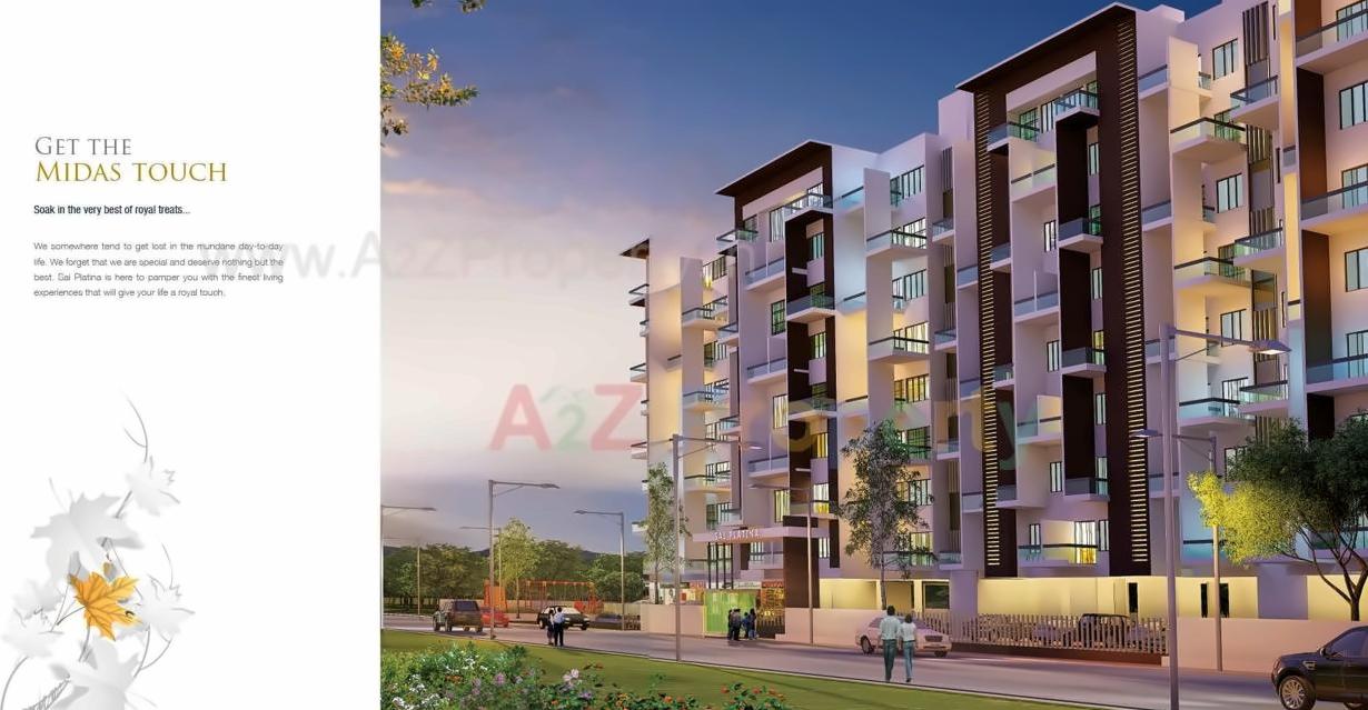 3D Elevation of real estate project Sai Platina located at Pimpri-chinchawad-m-corp, Pune, Maharashtra