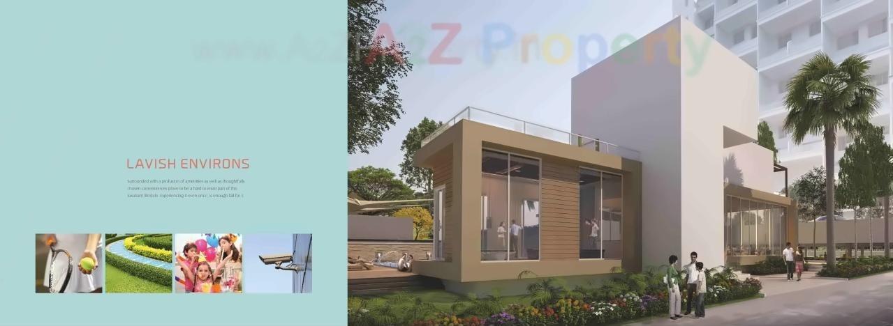 3D Elevation of real estate project Sai Samarth Construction The West Ford located at Pimpale-saudagar, Pune, Maharashtra