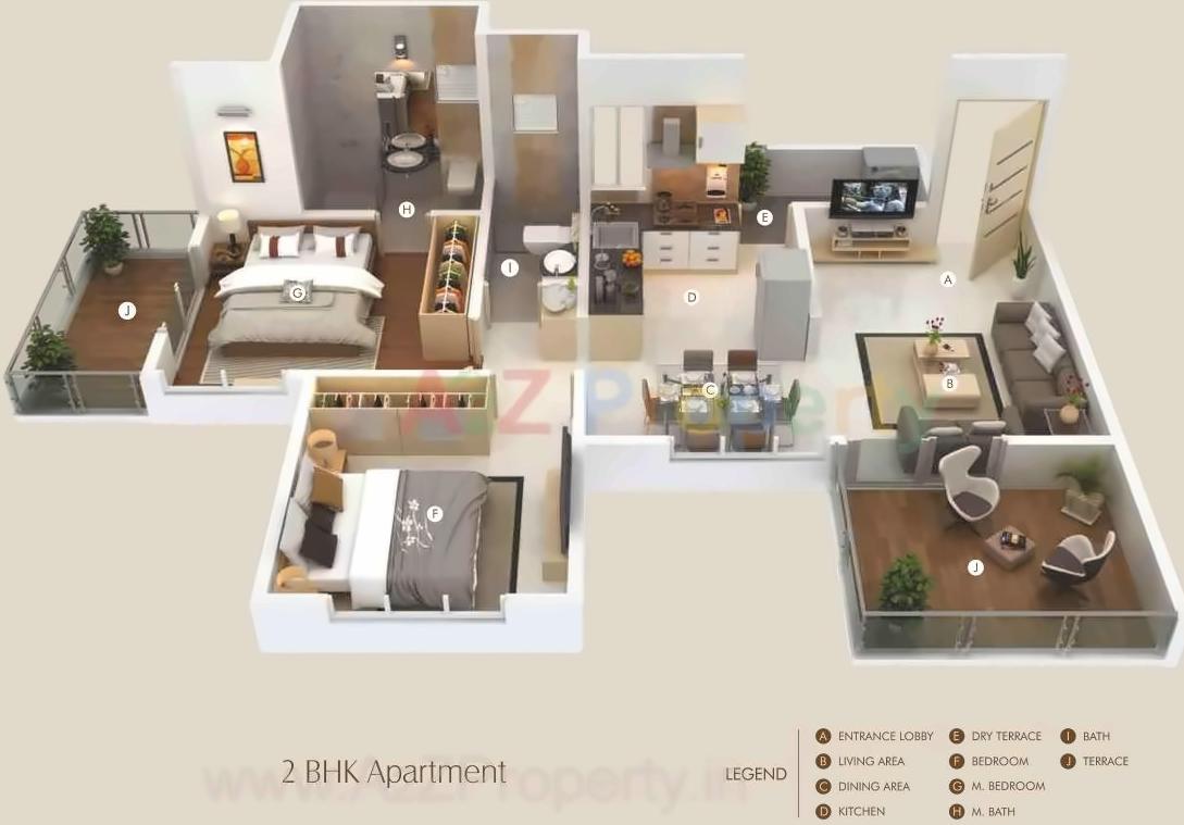 Layout of real estate project Sai Samarth Construction The West Ford located at Pimpale-saudagar, Pune, Maharashtra