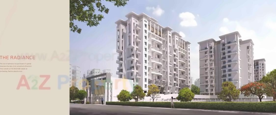 3D Elevation of real estate project Sai Samarth Construction The West Ford located at Pimpale-saudagar, Pune, Maharashtra