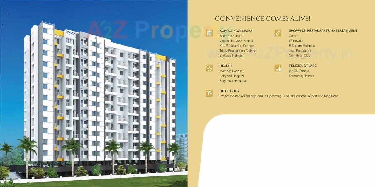 3D Elevation of real estate project Sai Sanskruti located at Yawalewadi, Pune, Maharashtra