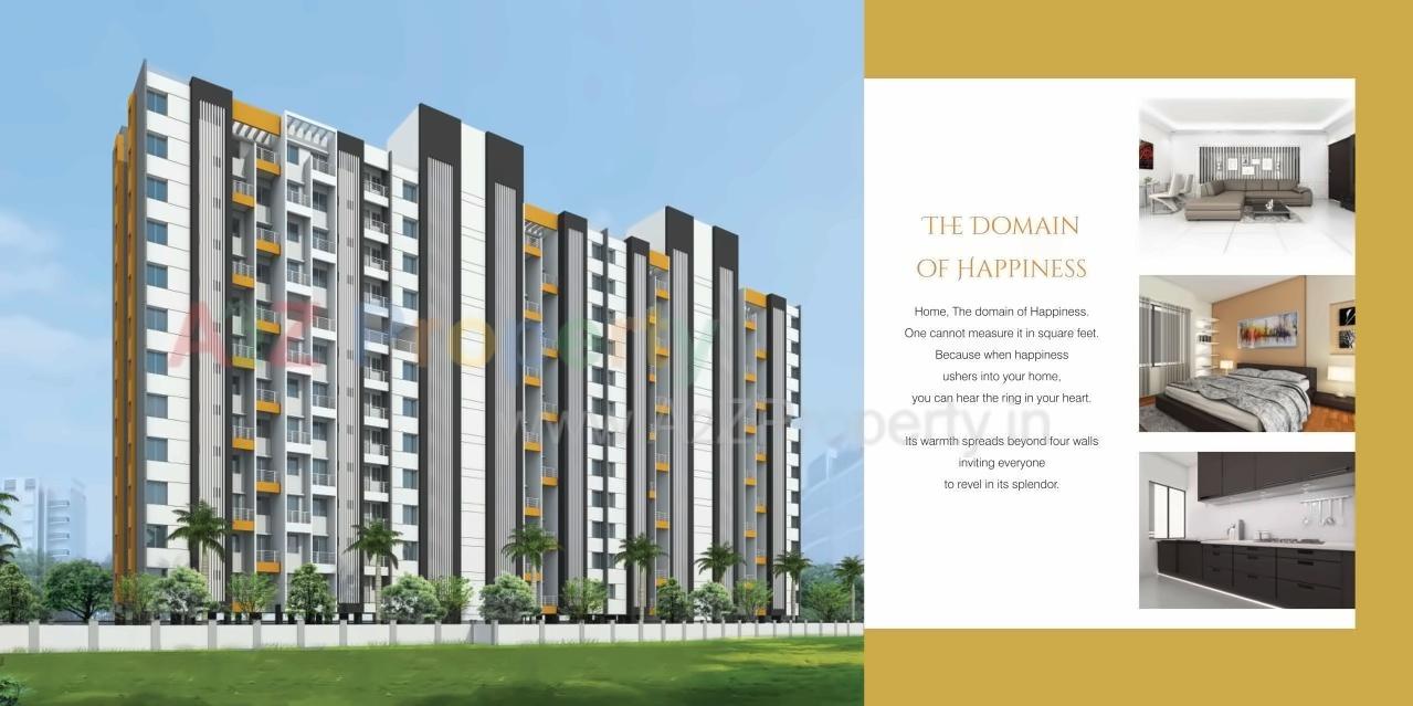 3D Elevation of real estate project Sai Sanskruti located at Yawalewadi, Pune, Maharashtra