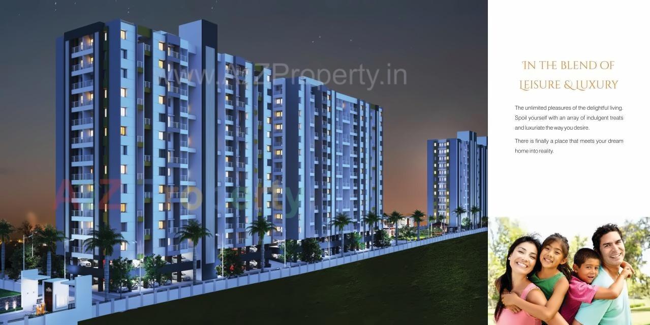 3D Elevation of real estate project Sai Sanskruti located at Yawalewadi, Pune, Maharashtra