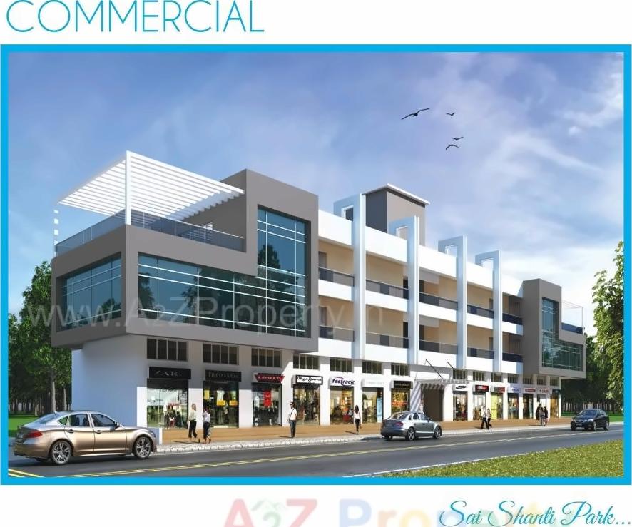 3D Elevation of real estate project Sai Shanti Park located at Lohgaon, Pune, Maharashtra