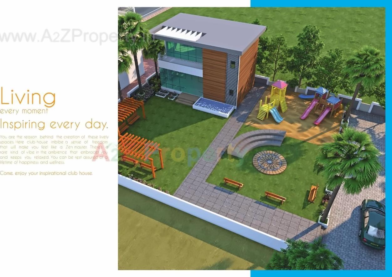 3D Elevation of real estate project Sai Shanti Park located at Lohgaon, Pune, Maharashtra