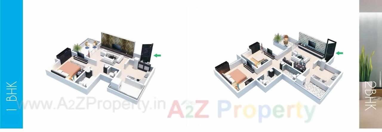 Layout of real estate project Sai Shanti Park located at Lohgaon, Pune, Maharashtra