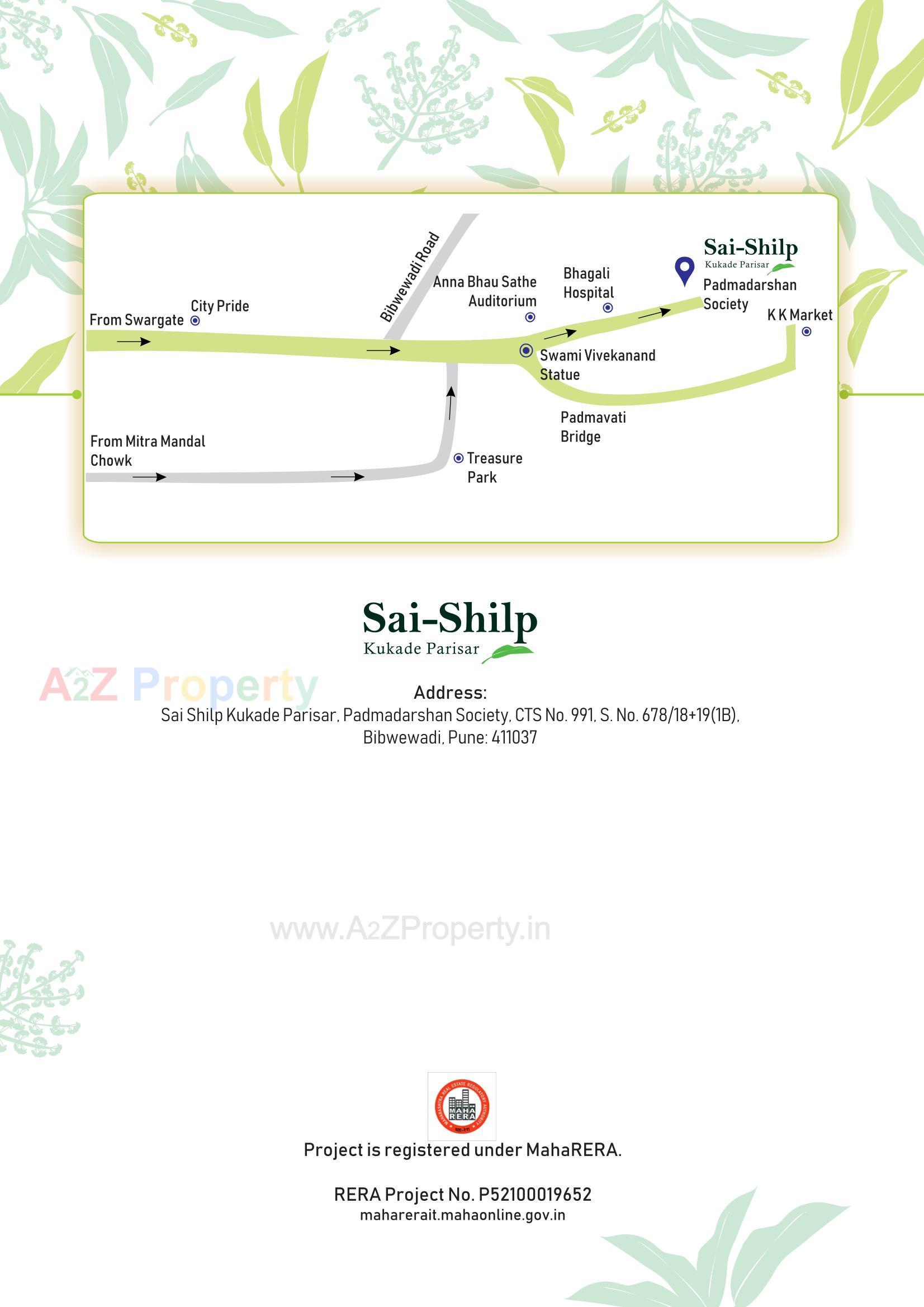  of real estate project Sai Shilp Kukade Parisar (padmadarshan Society) located at Pune-city, Pune, Maharashtra