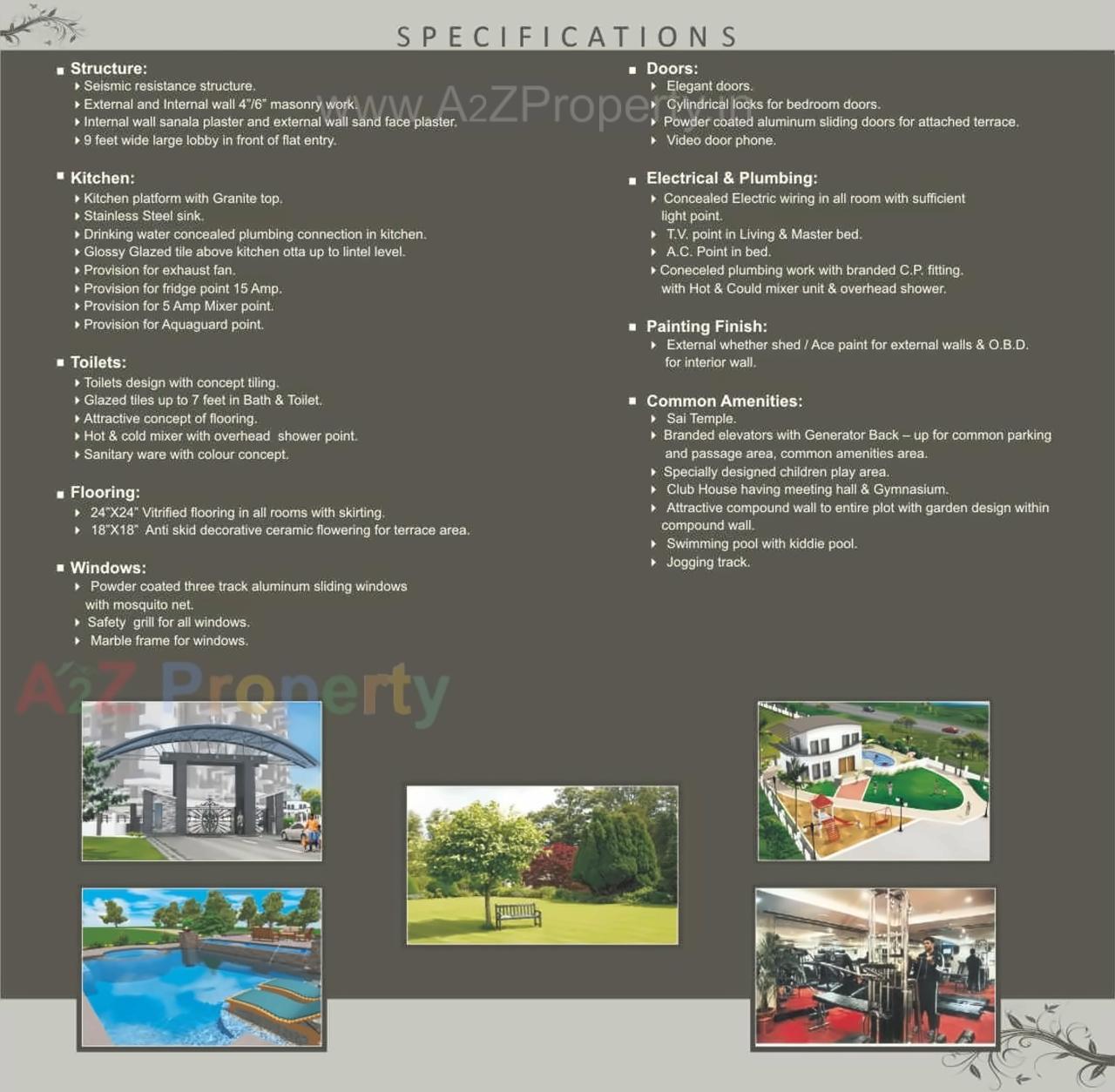  of real estate project Sai Velocity located at Bavadhan-bk, Pune, Maharashtra