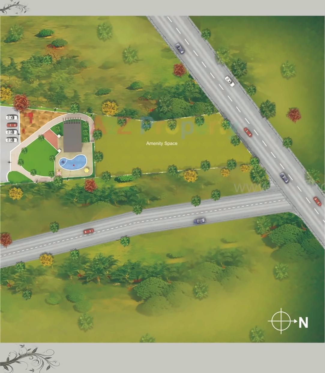 3D Elevation of real estate project Sai Velocity located at Bavadhan-bk, Pune, Maharashtra