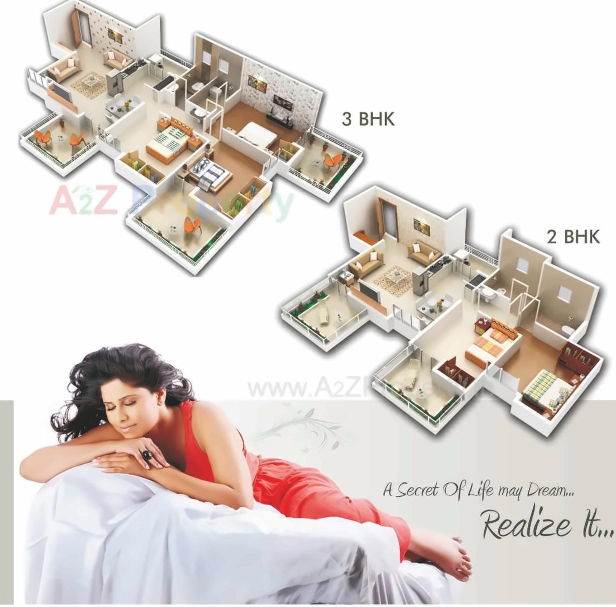 Layout of real estate project Sai Velocity located at Bavadhan-bk, Pune, Maharashtra