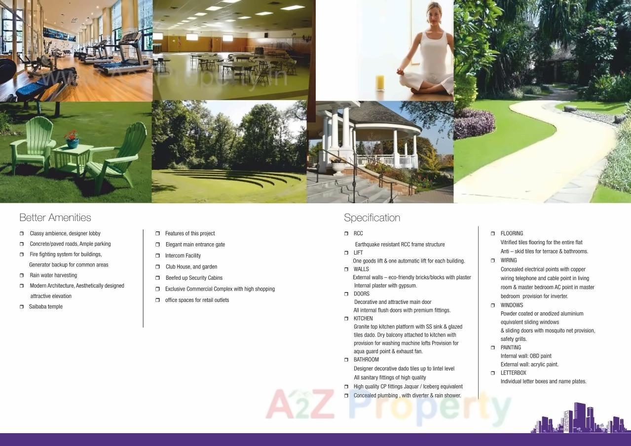 3D Elevation of real estate project Sairaj Heights located at Pimpri-chinchawad-m-corp, Pune, Maharashtra