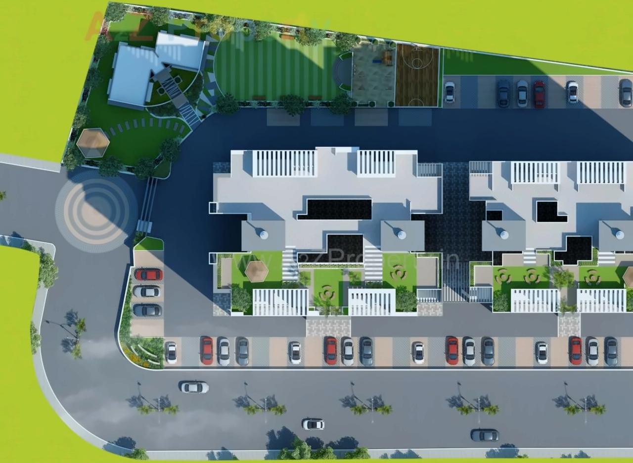 Layout of real estate project Saishriya Samruddhi located at Wagholi, Pune, Maharashtra