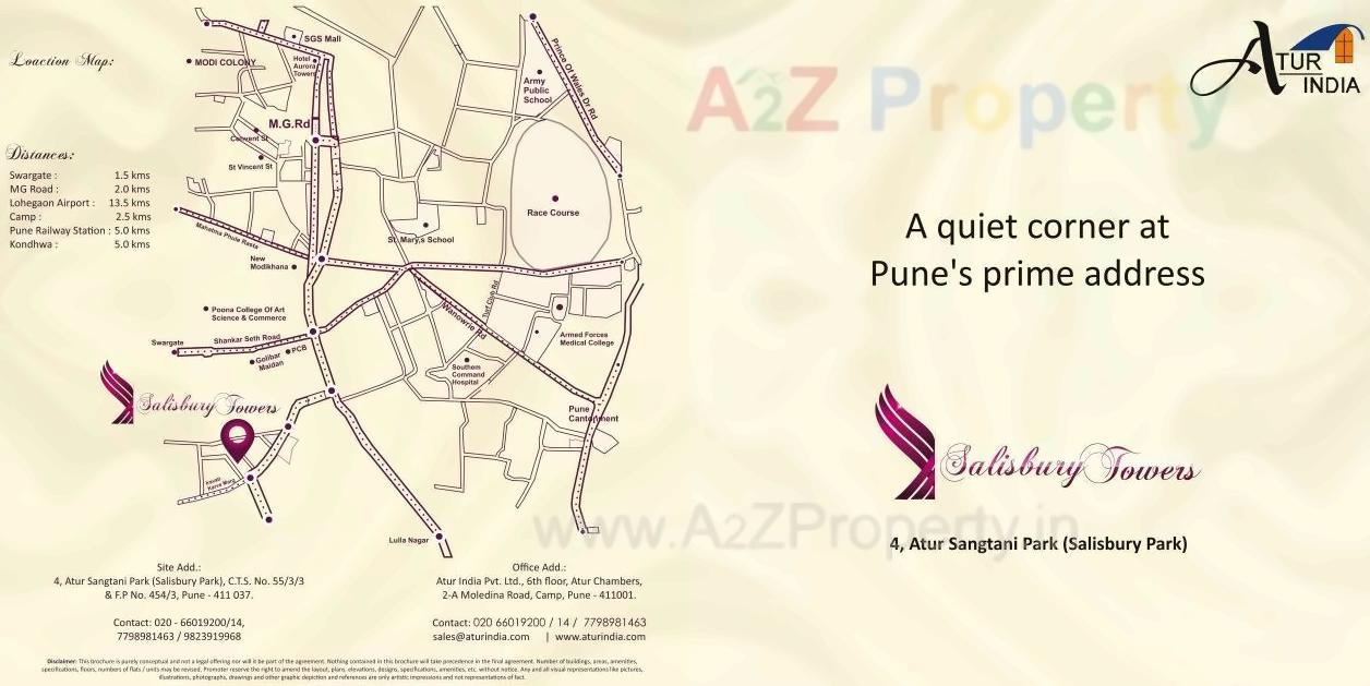  of real estate project Salisbury Towers located at Gultekadi, Pune, Maharashtra