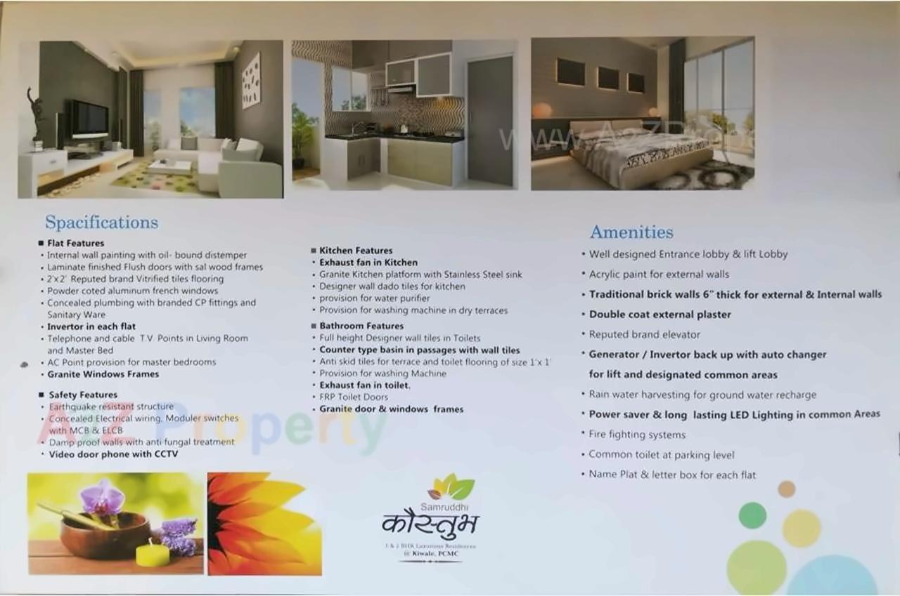  of real estate project Samruddhi Kaustubh located at Kivale, Pune, Maharashtra