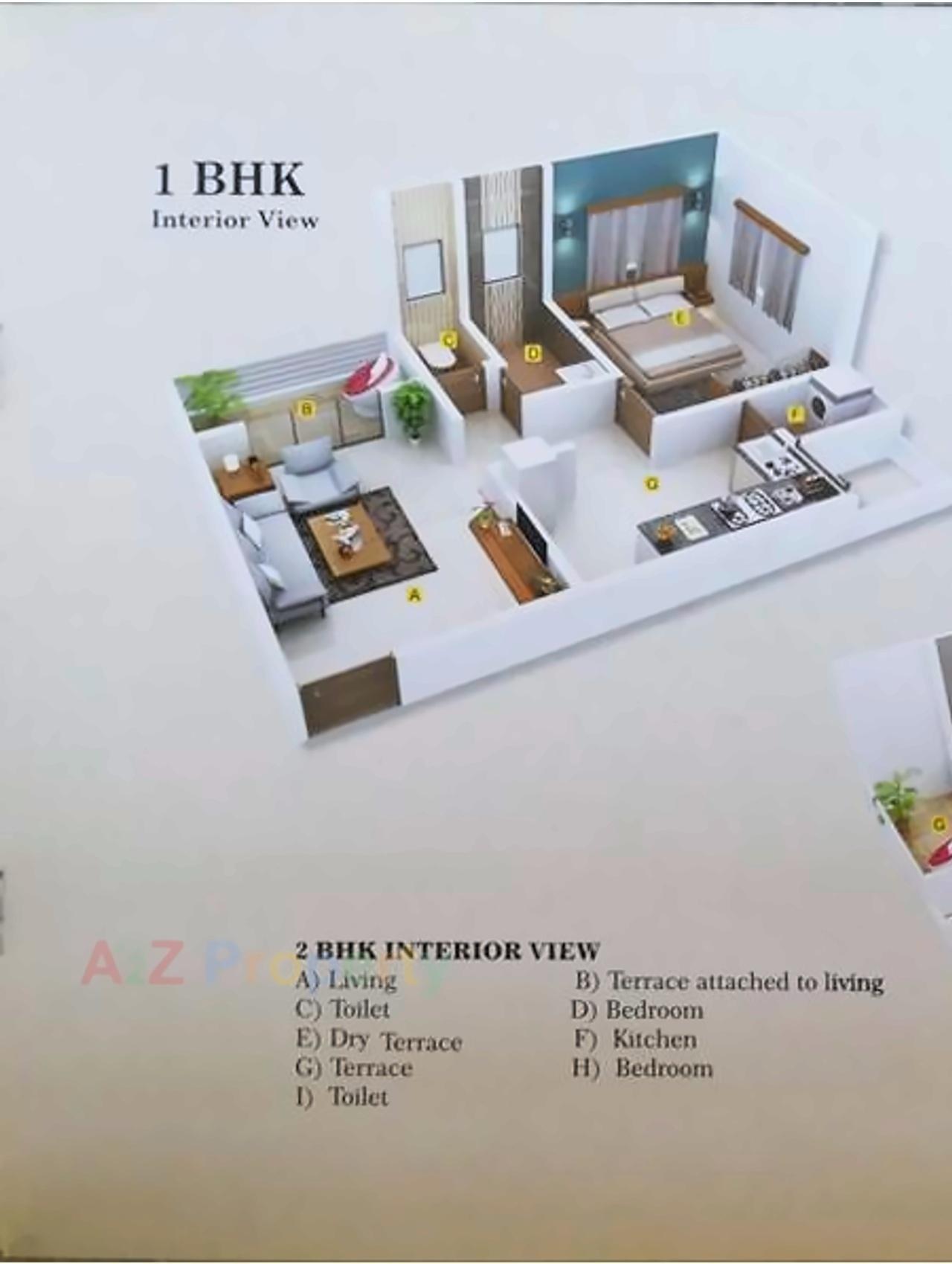 Layout of real estate project Samruddhi Kaustubh located at Kivale, Pune, Maharashtra