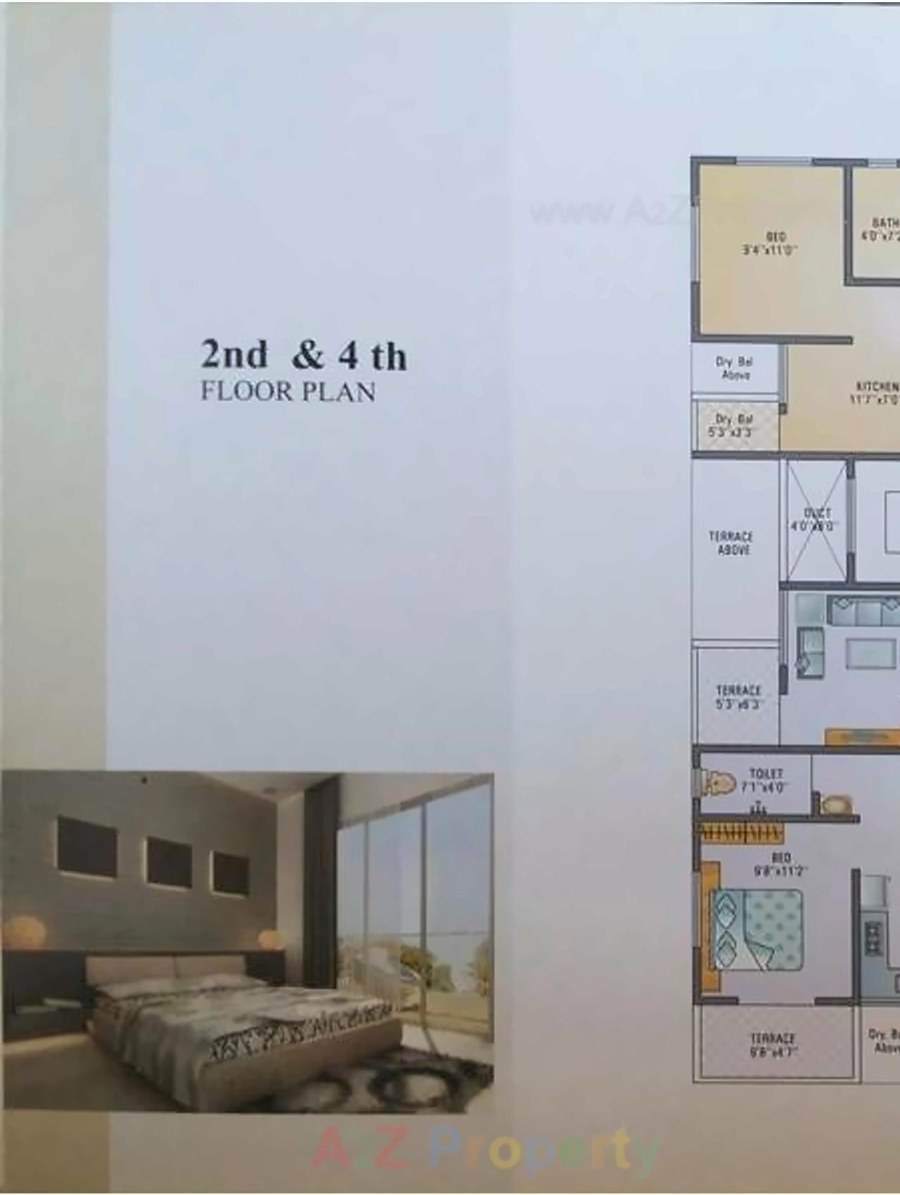 Layout of real estate project Samruddhi Kaustubh located at Kivale, Pune, Maharashtra