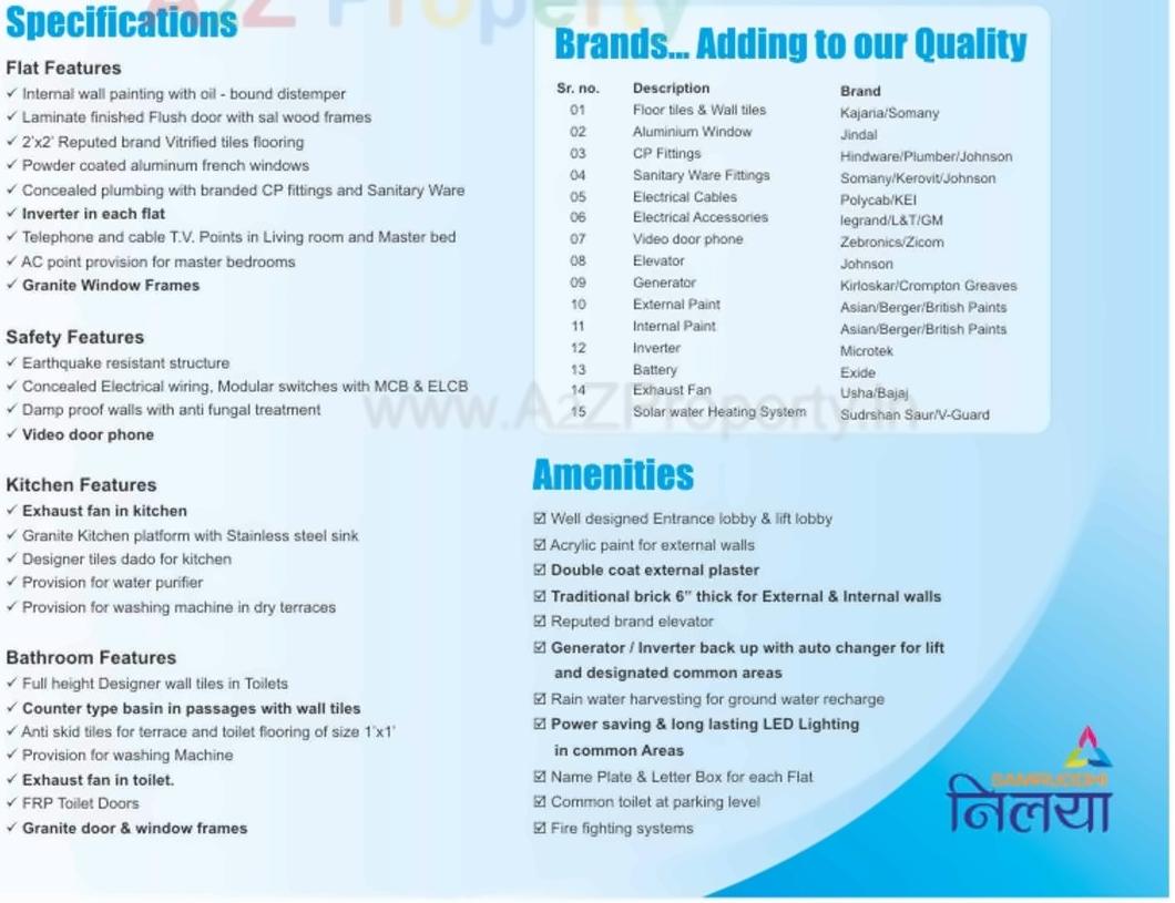  of real estate project Samruddhi Nilaya located at Kivale, Pune, Maharashtra