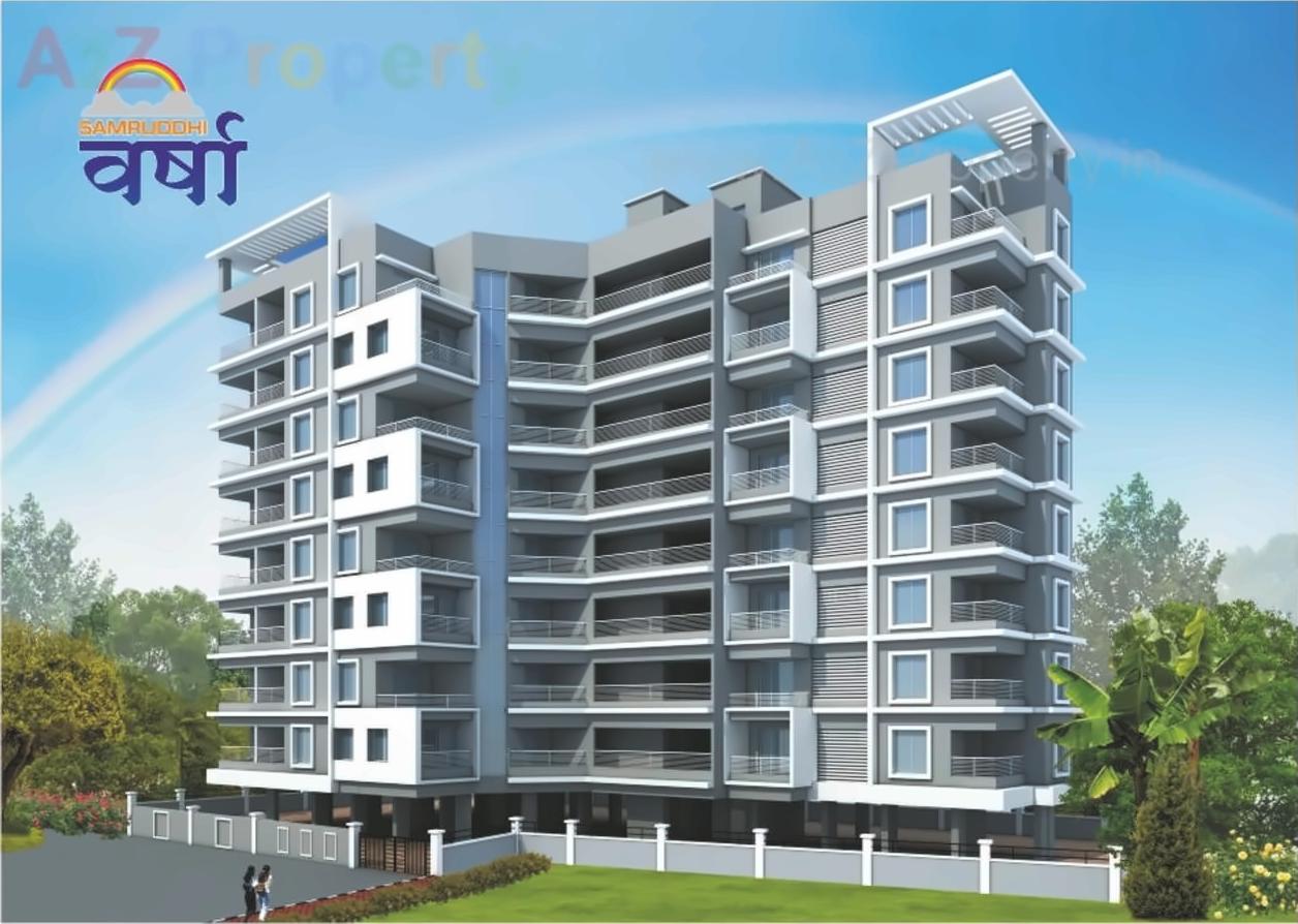 3D Elevation of real estate project Samruddhi Varsha located at Pimpri-chinchawad-m-corp, Pune, Maharashtra