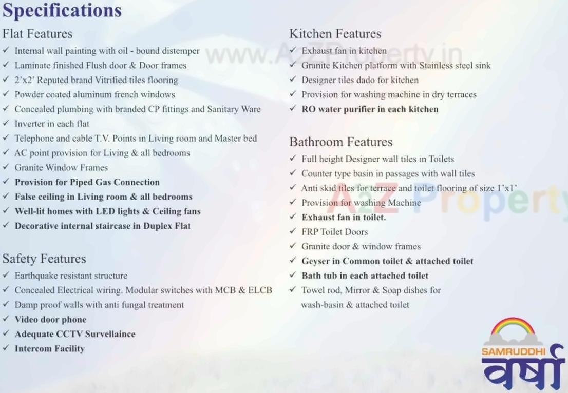  of real estate project Samruddhi Varsha located at Pimpri-chinchawad-m-corp, Pune, Maharashtra