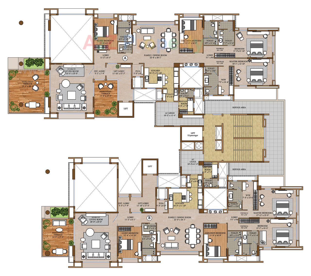 Ss_12th Floor of real estate project Sangam Solitaire located at Pune-m-corp, Pune, Maharashtra
