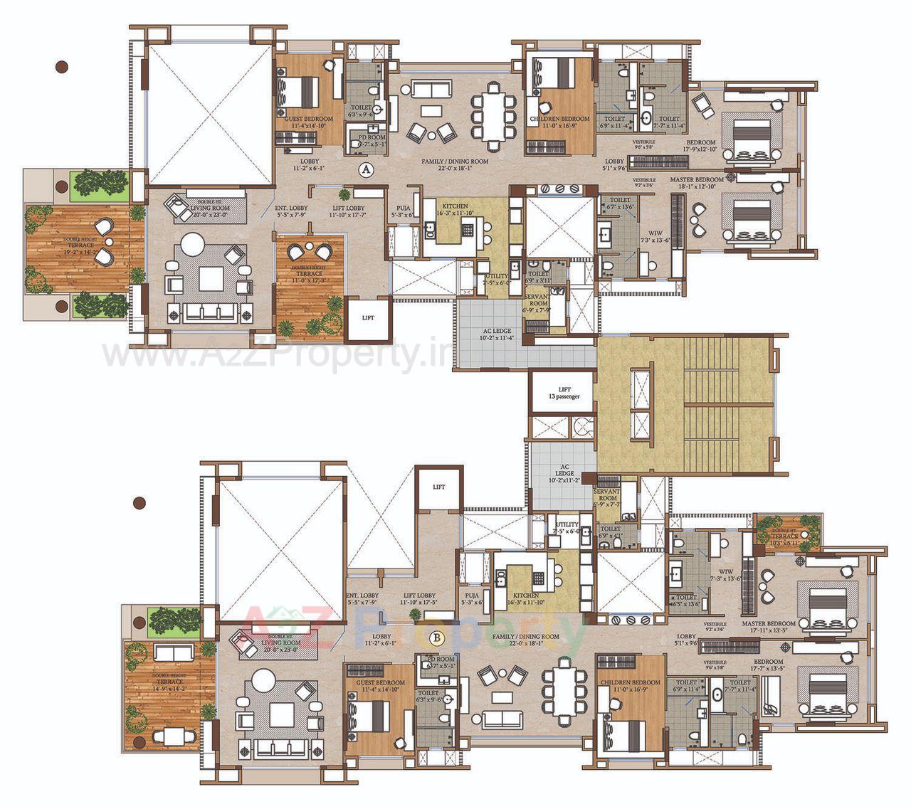 Ss_4th Floor of real estate project Sangam Solitaire located at Pune-m-corp, Pune, Maharashtra