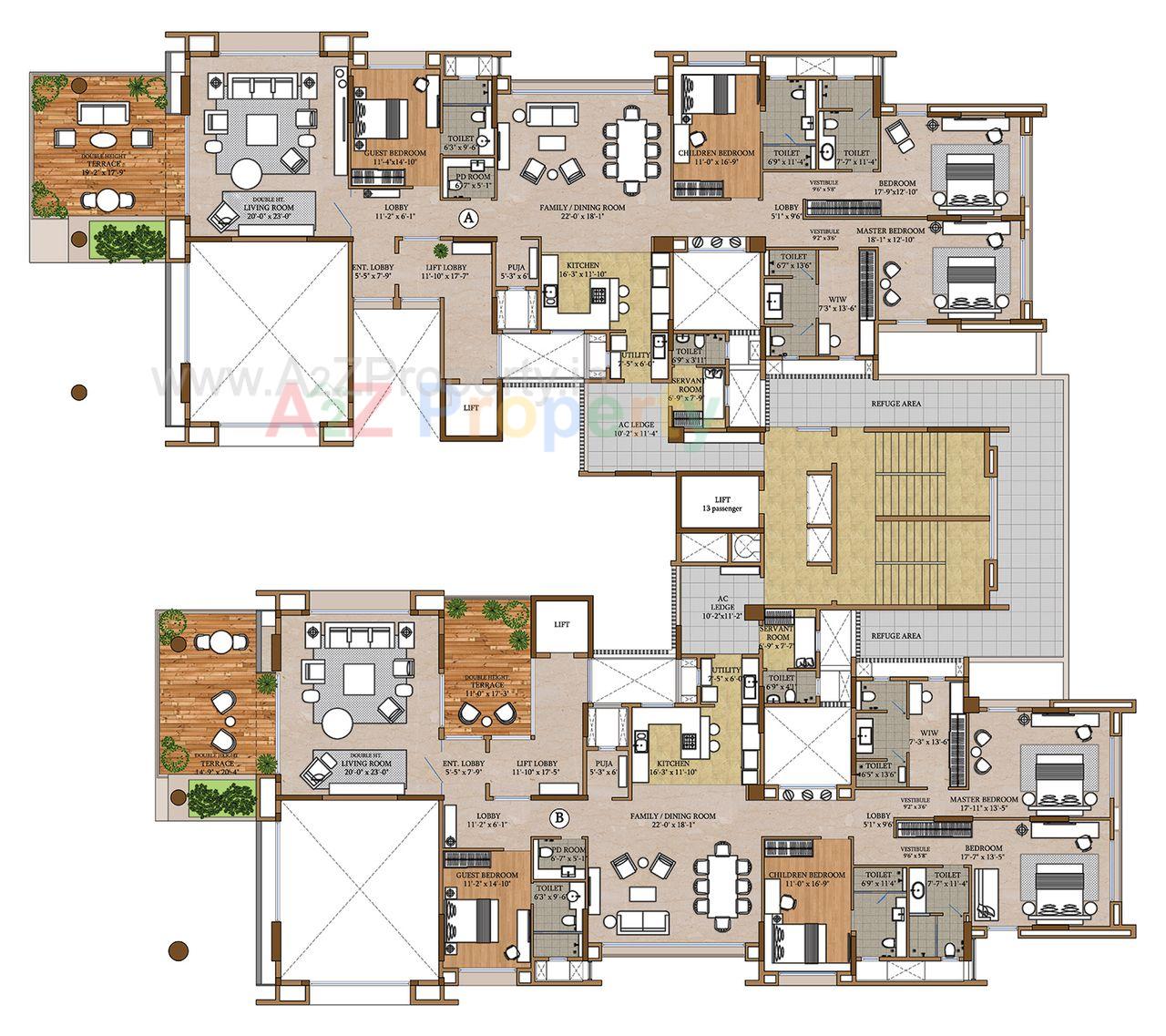 Ss_7th Floor of real estate project Sangam Solitaire located at Pune-m-corp, Pune, Maharashtra