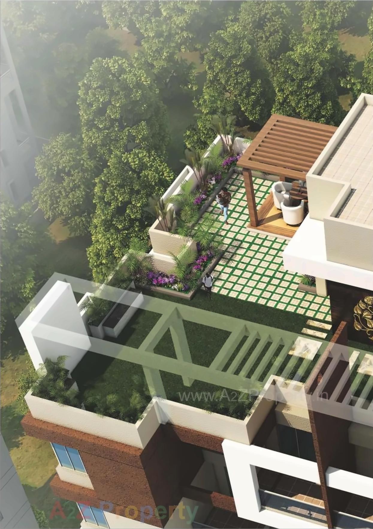 3D Elevation of real estate project Saptasur located at Kothrud, Pune, Maharashtra