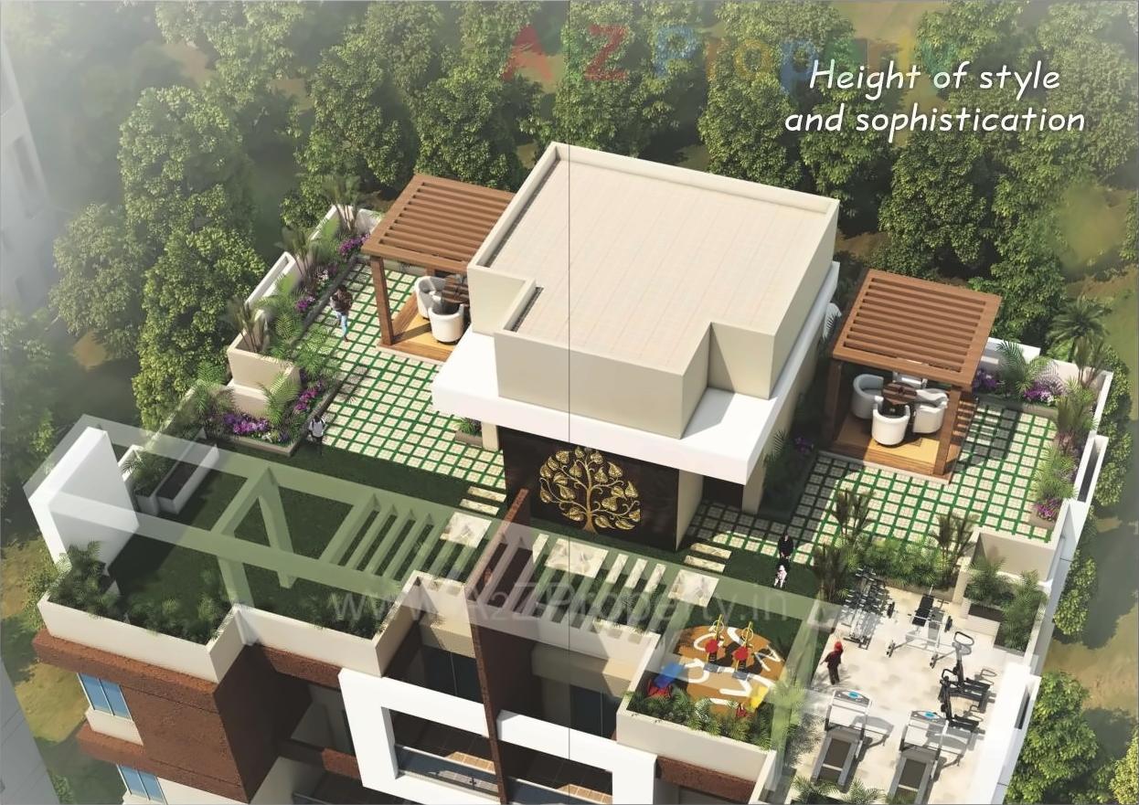 3D Elevation of real estate project Saptasur located at Kothrud, Pune, Maharashtra