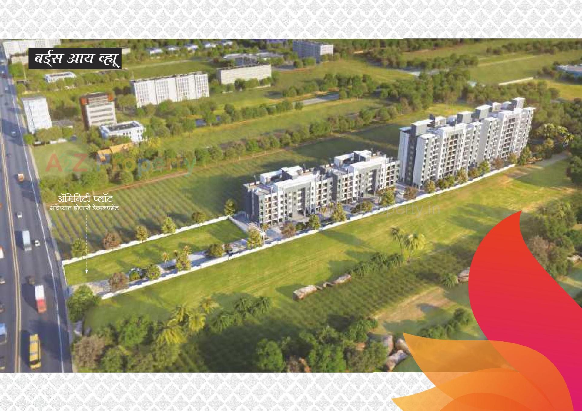 3D Elevation of real estate project Sara Sanskruti located at Kharabwadi-ct, Pune, Maharashtra