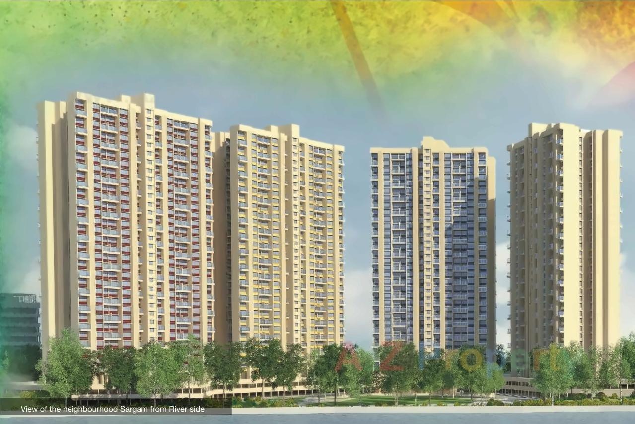 3D Elevation of real estate project Sargam At Nanded City located at Nanded, Pune, Maharashtra