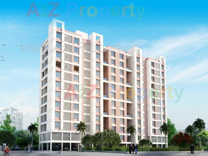 3D Elevation of real estate project Sarita Vaibhav located at Pune-m-corp, Pune, Maharashtra