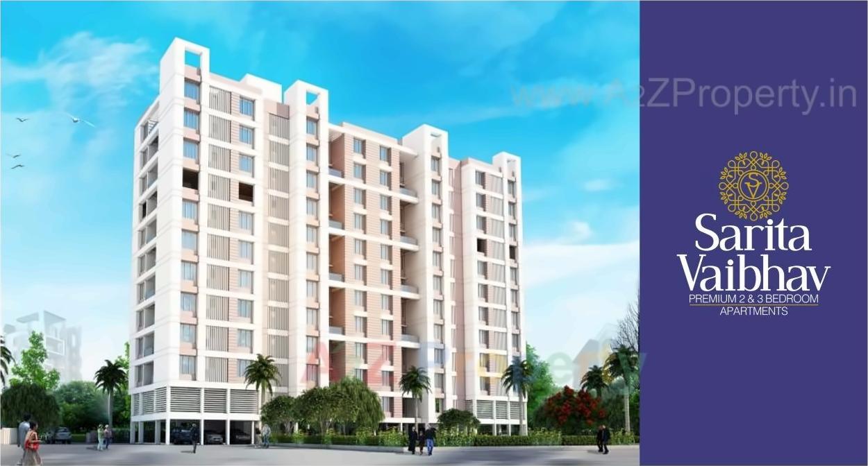 3D Elevation of real estate project Sarita Vaibhav located at Pune-m-corp, Pune, Maharashtra