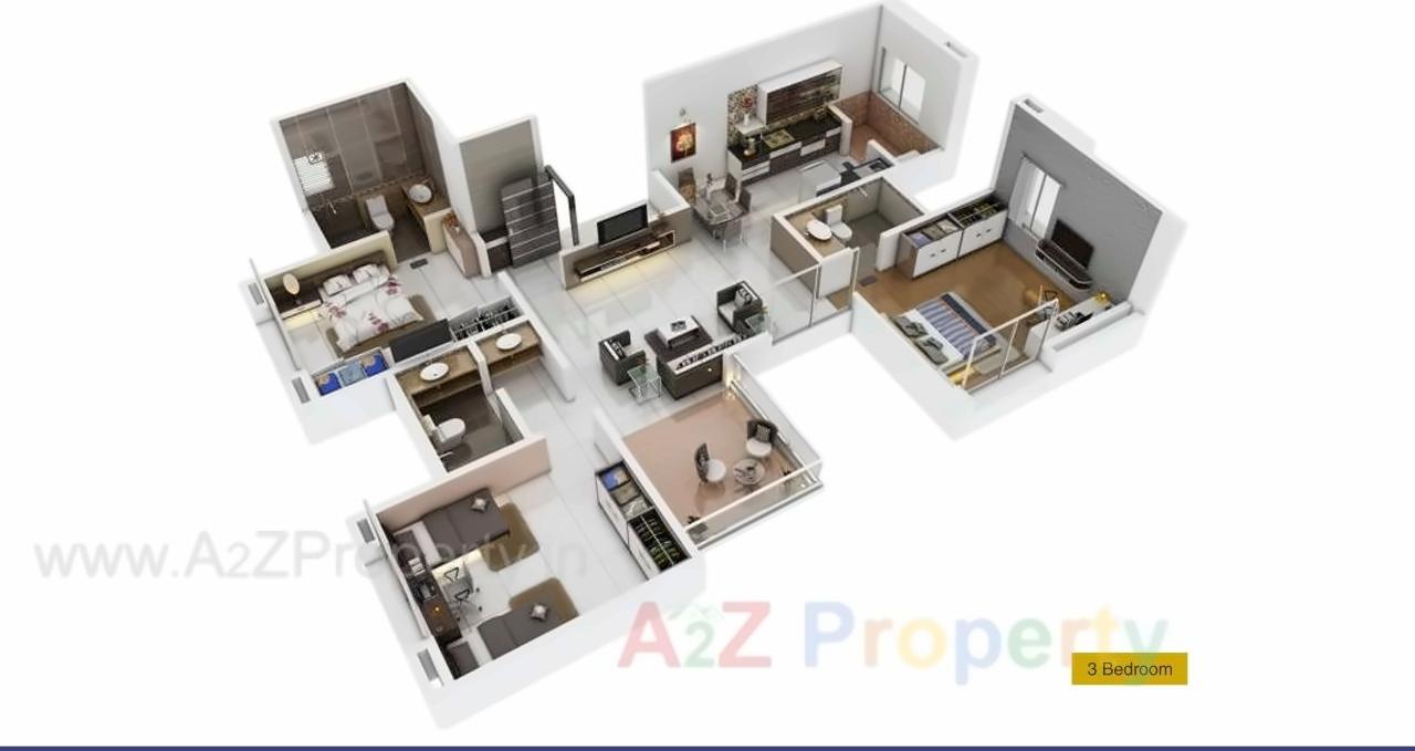 Layout of real estate project Sarita Vaibhav located at Pune-m-corp, Pune, Maharashtra