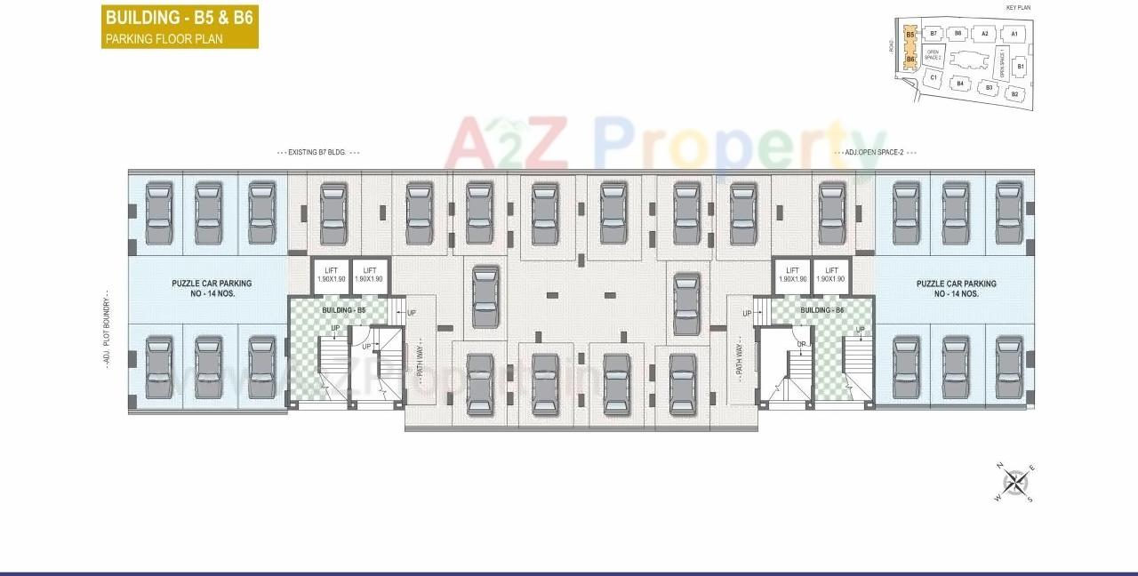 Layout of real estate project Sarita Vaibhav located at Pune-m-corp, Pune, Maharashtra