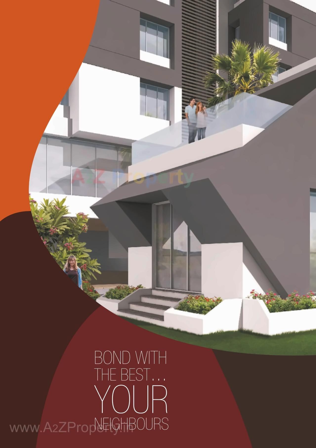 3D Elevation of real estate project Satyam Rajyog located at Dhanori, Pune, Maharashtra